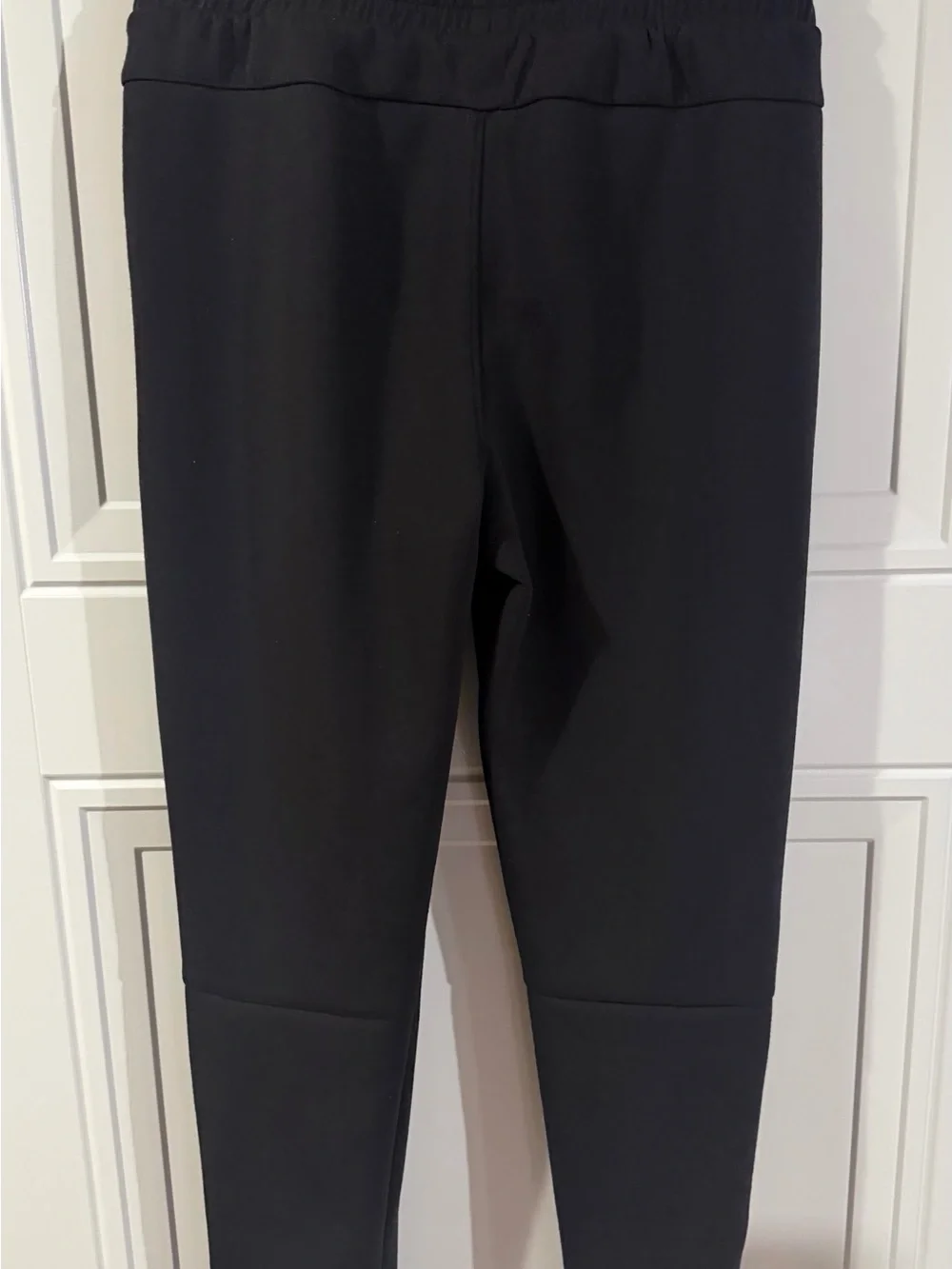 Kids Black Jogger Sweatpants with Drawstring Waist size XL